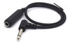 Glhong Cable De Ángulo Recto 6.35 Macho A Hembra, 1/4 Estére 3