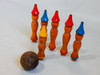 Juegos De Bowling Antiguos De Madera 3