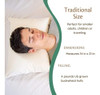 Comfysleep Almohada Tradicional De Casco De Trigo Sarraceno 4