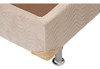 Cama Box Base Solteiro Americana Suede Bege (88x23)ortobom 3