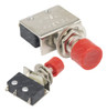 3 Pulsadores 5a 250v Rojo Na Nc Push Switch Interruptor 0