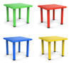 Mesa Cuadrada Para Niños Infantil Verde 3