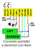 Control Automatico Pantalla Proyección + Ascensor Proyector 3