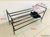 Botinero Moderno Organizador Calzado Zapatero Apilable Negro 5