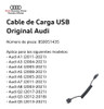 Cable De Carga Usb Audi Q5 2009 Al 2021 1