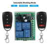 Interruptor De Controle Remoto Sem Fio De 4 Vias 12v Relé Se 6