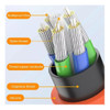 Cable V8 Entrada Giratoria Longitud  1 M 8831 5