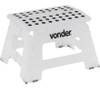 Banqueta Dobrável Em Plástico Abs Vonder 150kg Altura 22cm 1