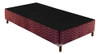 Cama Box Base Solteiro Sommier Rústico Vinho (88x20)paropas 0