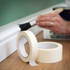 Cinta De Papel Para Enmascarar Pintor Blanca 19 Mm X 50mts 3