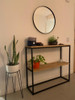 Mesa Recibidor Estilo Industrial 0