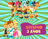 Pequeños Héroes  Kit Imprimible Personalizados Cumpleaños 1