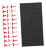 Painéis Pegboard Montagem Display Pegboard Kits Casa Ferro 6