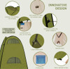 Ducha Portatil Para Camping Luvnfun 3