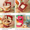 Cortador Y Sellador De Sándwiches, Uncrustables Para Hacer S 4 Cortador Y Sellador De Sándwiches, Uncrustables Para Hacer S 4