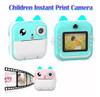 Câmera De Impressão Instantânea Para Crianças Com Impressora 3