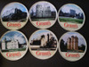 Posavasos De Whisky Grant's Con Diseño De Fotos De Castillos 0