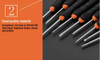 Set De Destornilladores Planos/phillips/torx 9 Piezas Acero 3