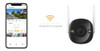 Camara Bullet Ip Wi-fi 2mpx Imou H265 Microfono Altavoz 2