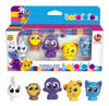 Dedoches Bolofofos 5 Personagens Turma Pipi Funk Pão Queijo 2