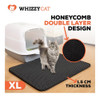 Whizzycat Tapete Para Arena Para Gatos, Diseño De Doble Capa 5