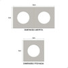 12 Cx Coins Holder Autocolante 29mm 2
