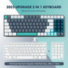 Teclado Mecánico Inalámbrico, Teclado Para Juegos Triple-mod 2