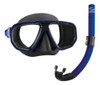 Kit Seasub Dua Azul Mascara De Mergulho E Respirador Piscina 0