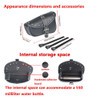 Qjbomto Bolsas Laterales Para Silla De Montar De Motocicleta 4