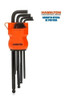 Juego Llaves Allem Hexagonales Pulgadas 9 Pzs Hamilton Lh40 0