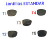 Anteojos  Lentes Gafas Estenopeicos Reticulares M8920 Dorad 5