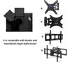 Cubre Tv Exterior 55 Pulgadas Pantalla Plana Black 3