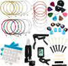 Kit De Accesorios Para Guitarra Cuerdas Afinador Puas 0