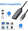 Adaptador Usb Tipo C Para Cabo Hdmi Hdtv Fêmea 4k Para Mac 4