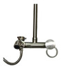 Columna Ducha Exterior Cuadrada Transf Duchador Acero Mate 4