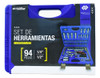 Kit Caja Set 94 Piezas Herramientas Llaves Tubos Puntas Auto 2