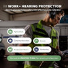 Schallwerk ® Work+ - Orejeras De Protección 1
