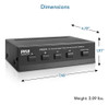 Hub Selector Switch De Audio Parlante Pyle Pss4 De 4 Zonas 5