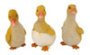 Diseño Toscano Patito Nido Jardín Estatuas Conjunto De 3 0