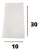 Saco Plástico Transparente 10x30 Polietileno 100 Unidades 1