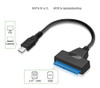 Cabo Adaptador Leitor Sata Usb-c Para Hd Ssd De Notebook 3