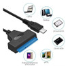 Cabo Adaptador Leitor Sata Usb-c Para Hd Ssd De Notebook 4