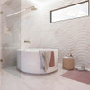 Ceramica Para Pared De 30x90 Marmolado Calacatta Mate Prissm 1
