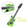 Kit De 6 Guitarras Inflables Rockstar 89cm Para Fiestas 2