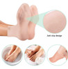 Meia De Silicone Anti Rachadura Hidratação Dos Pés Saúde Y 1