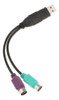 Adaptador Usb Para Ps2 Para Teclado 4 Pcs 3