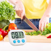 Reloj Temporizador Digital De Cocina Timer Minutero Alarma X 4