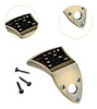 Peça Traseira De Bandolim Triangular De Metal Para Guitarra 2