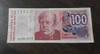 Bottero N 2835, Billete Argentina 100 Australes. Bueno 0