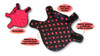 Capa Abrigo Reversible Para Mascota De 55cm De Lomo Paradise 1